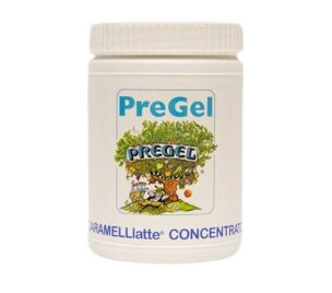 PREGEL PANNACREMA AROMA GECONCENTREERD KARAMEL LATTE 6 X 1,3KG = POTJE