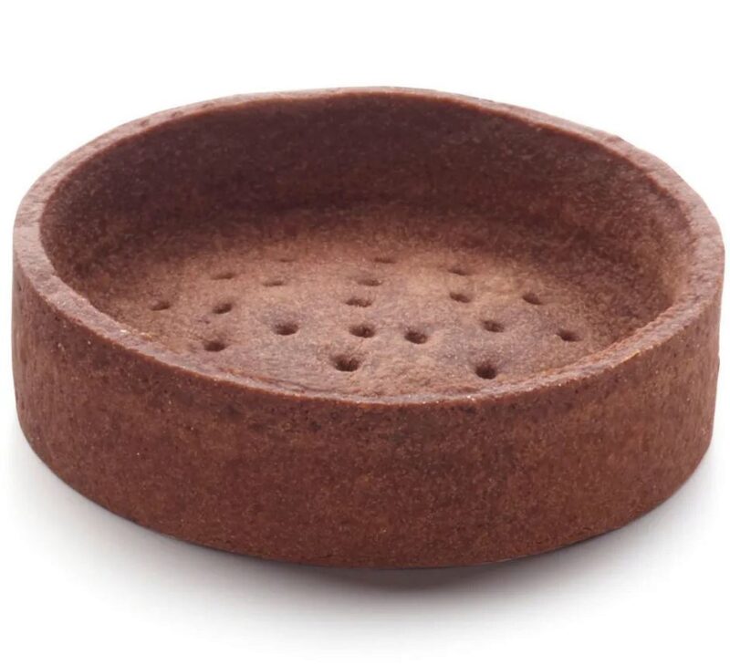 PIDY TRENDY CHOCOLADE SHORTBREAD TARTLET DIAM*7CM*96STUKS