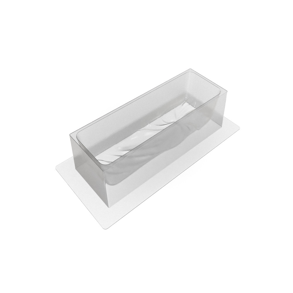 088193 PCB MOULES POUR BÛCHE PLISSÉE PR 30 PIÈCES 23,2X7,3CM H.7,6CM 30PCS ***S/CDE***