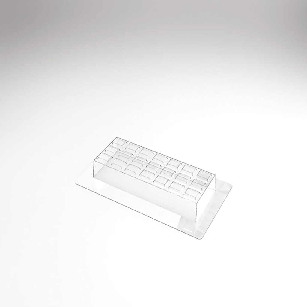 070523 PCB-MOULDEN TABLETTEN VOOR 30 STUKS 18X17 CM P. 4 CM 30STUKS ***S/CD***