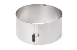 PATISSE UITZETBARE CIRKEL MET HENDEL Ø17-30CM HT9CM