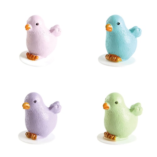 1069857 POUSSINS COLORÉ PASTEL PLASTIC HT 3CM 64PCE***S/CDE***