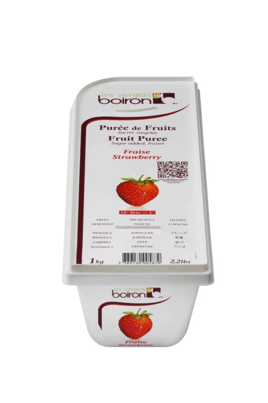BOIRON 587 GEZOETE AARDBEIPUREE 1KG