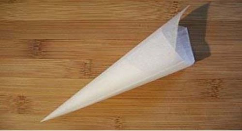 CORNET ECRITURE EN PAPIER 1X250PC