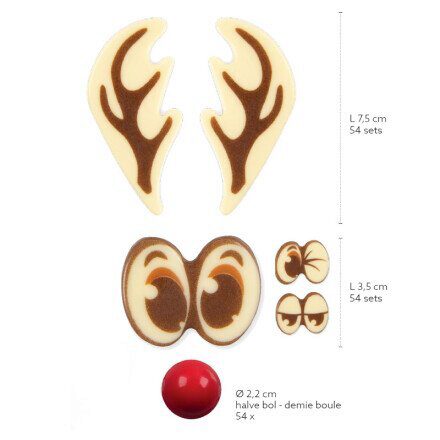 2014064 RUDOLF KIT - 54 STUKS