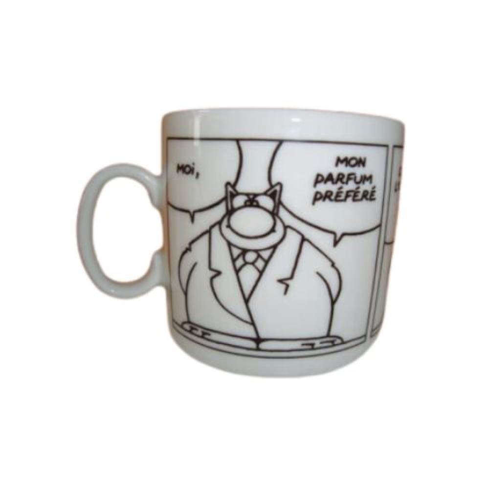 LE CHAT MUG NOIR ET BLANC MOI MON PARFUM 30CL P.GELUCK