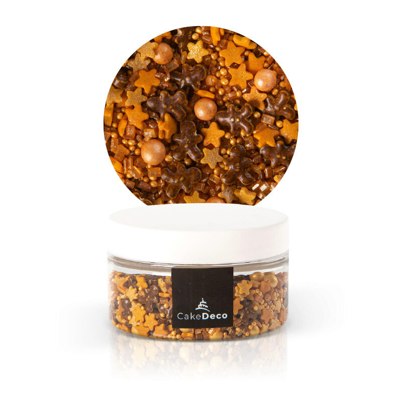 *FF*1039233 MIX NOEL BONHOMME PAIN EPICE EN SUCRE 100G