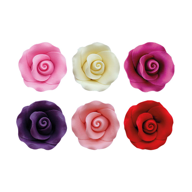 *FF*1066009 ASSORTIMENT MIDDELGROTE ROZEN 64 STUKS ***S/CDE***