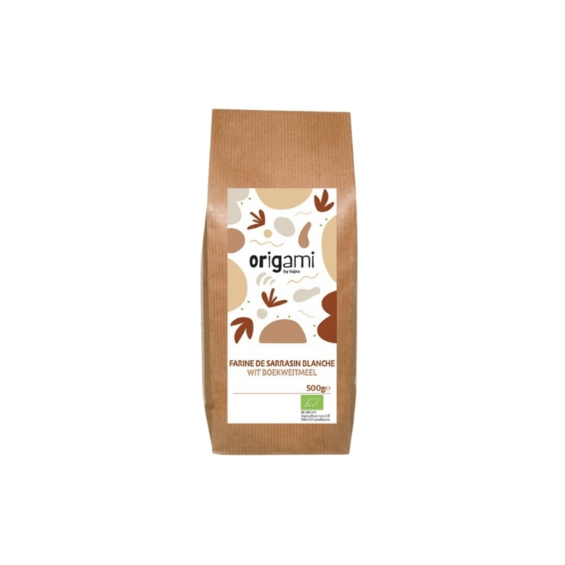 ORIGAMI ORGANIC WHITE BUCKWHEAT FLOUR 500GR
