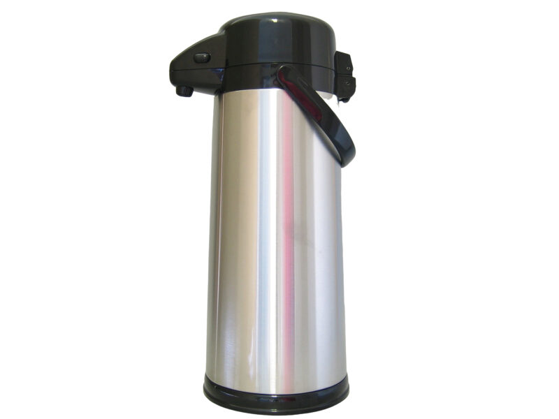 THERMOS PUMP 3.0L STAINLESS STEEL GLASS BOTTLE ROTATING BASE AXS307