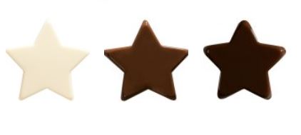 003541 PCB STARS CN, CL AND CB 3 DESIGNS 186PCES***S/CD***