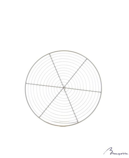 20CM ROUND CHROME PIE CAKE GRILL WITHOUT LEGS