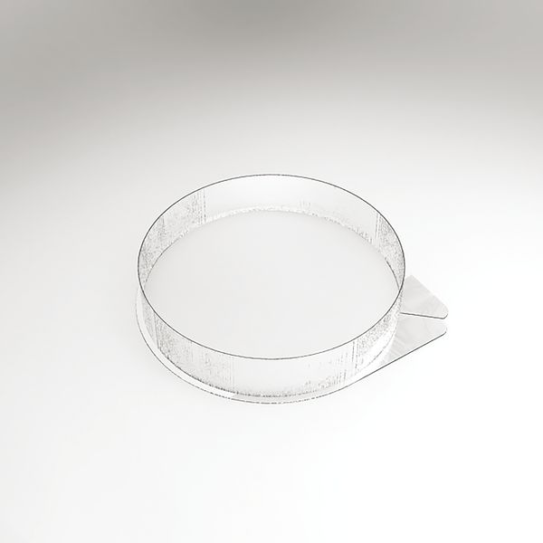 070555 PCB ROUND FLAT ENTREMET MOLDS FOR 100 PIECES Ø 20 CM D. 4 CM 100PCES ***S/CD***