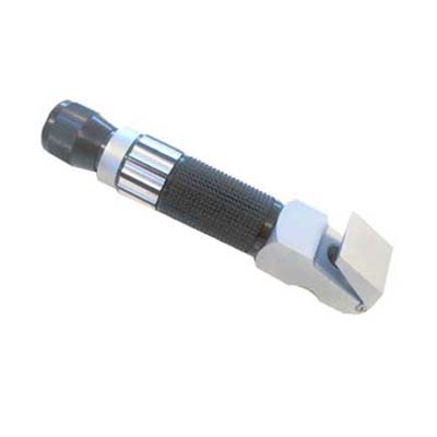REFRACTOMETER 0-80% BRIX+ETUI DUBBEL SCHAAL -0,5%