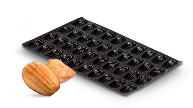 FP-01121 FLEXIPAN® ORIGINE MINI MADELEINE 60X40CM 56EMP 5,2X3,3CM H1,5CM VOL 15ML