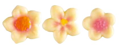 061312 PCB CHERRY BLOSSOMS CB 3 DESIGNS Ø 2.5 CM 108PCS