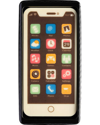 IPHONE EN CHOCOLAT 3D 13CM 40GR