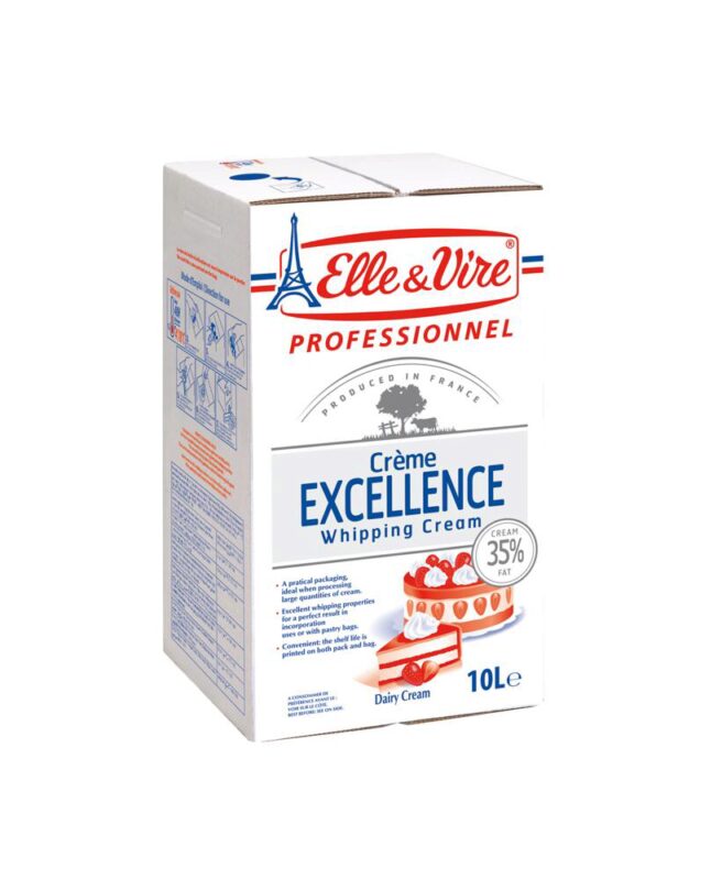 ELLE & VIRE CREME FRAICHE UHT 35% 10L 0030198