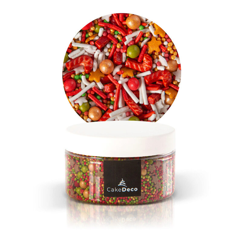 1039234 CHRISTMAS MIX BARLEY SUGAR 100G