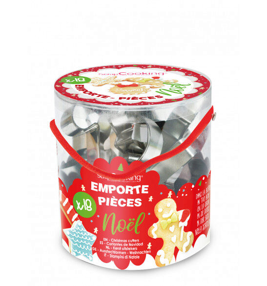 SCRAPCOOKING ASS DE 18 EMPORTE-PCES DE NOEL