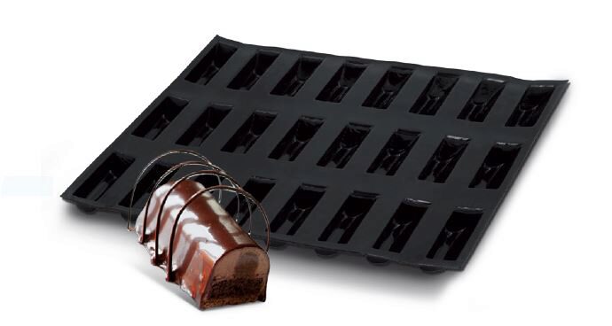 FP-01039 FLEXIPAN® ORIGINAL MINI LOGS 60X40CM 24EMP 9.5X4CM H3CM VOL 80ML