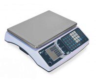 BAXTRAN COMMERCIAL SCALE XTI DUAL 6/15KG-2/5GRDE COUNTER APPROVED-PAN 30X23 - 260824
