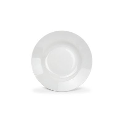 BONBISTRO BASIC 1ST PRIZE PLATE WIDE RIM DEEP 23CM - WHITE PORCELAIN - 750754