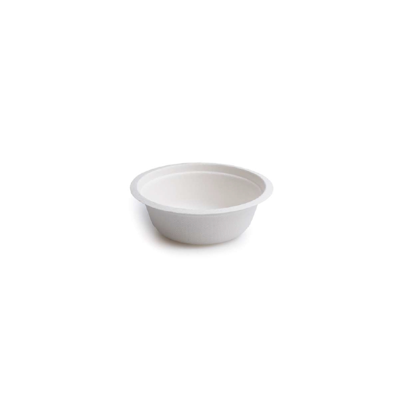 WHITE CANE PULP BOWL 350ML 50PCS