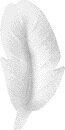 PLUME BLANC EN AZYME 46X23MM 30 PCES