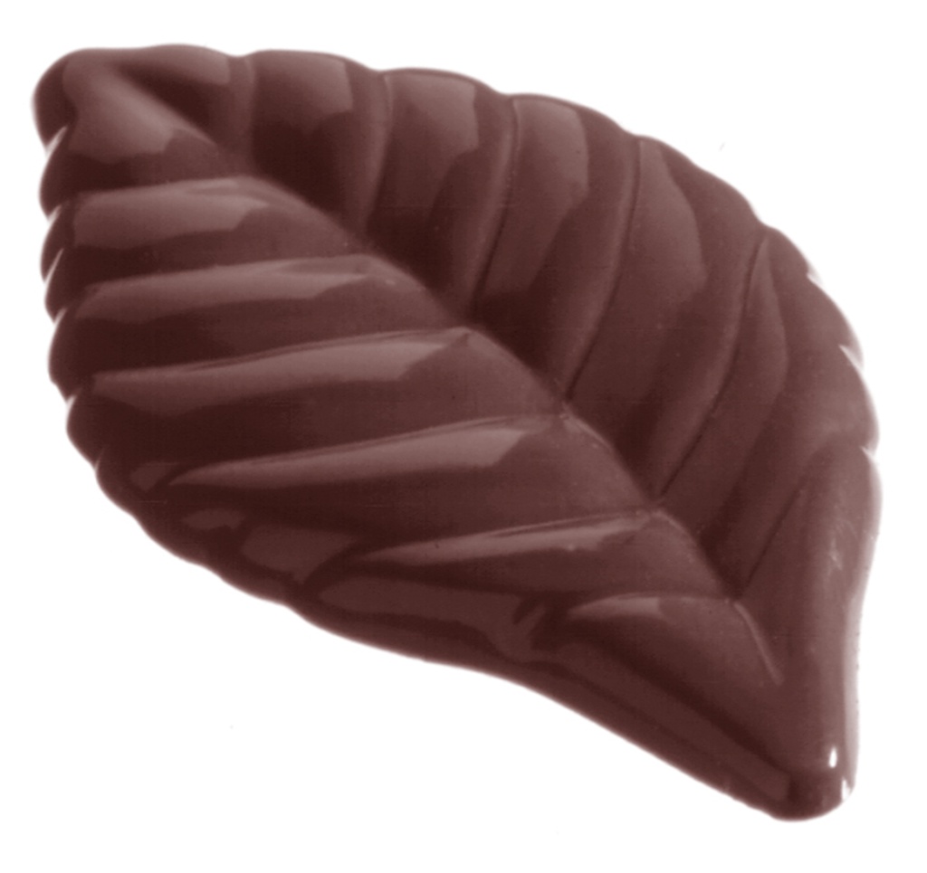 CARAQUE LEAF CHOCOLATE MOLD CW123913.5X27.5CM * 2X7 *5GR