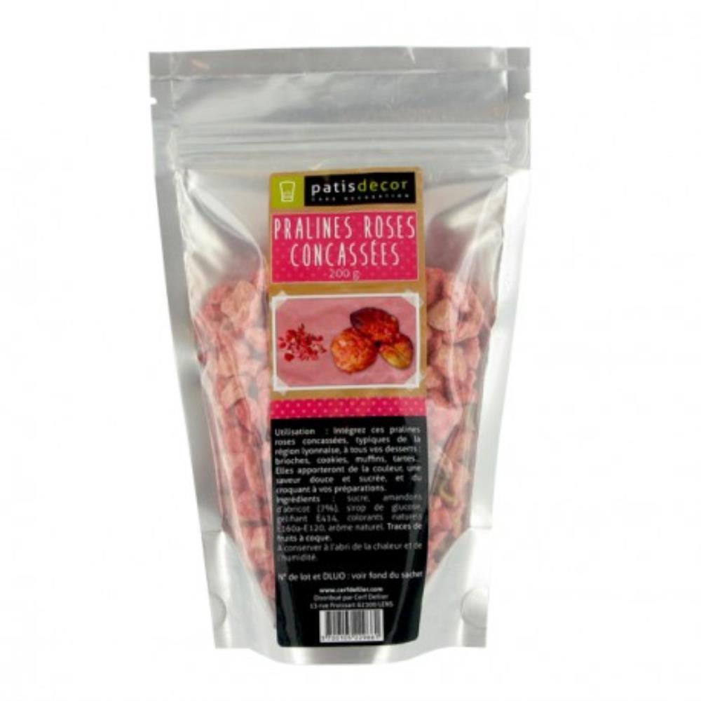 PATISDECOR VERGRUIDE ROZE PRALINE 200GR