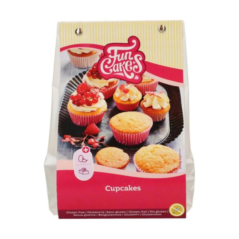 FUNCAKES GLUTEN FREE CUPCAKE MIX 500GR