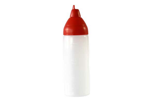 ARAVEN FLACON VERSEUR 35CL BEC ROUGE ANTI GOUTTES