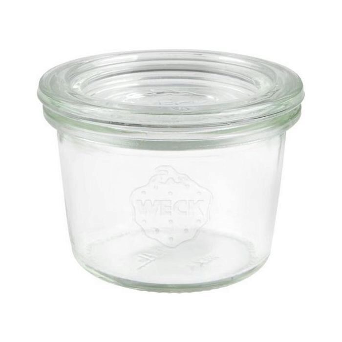 WECK SET 24  MINI BOCAUX DROITS 6CM-8CL