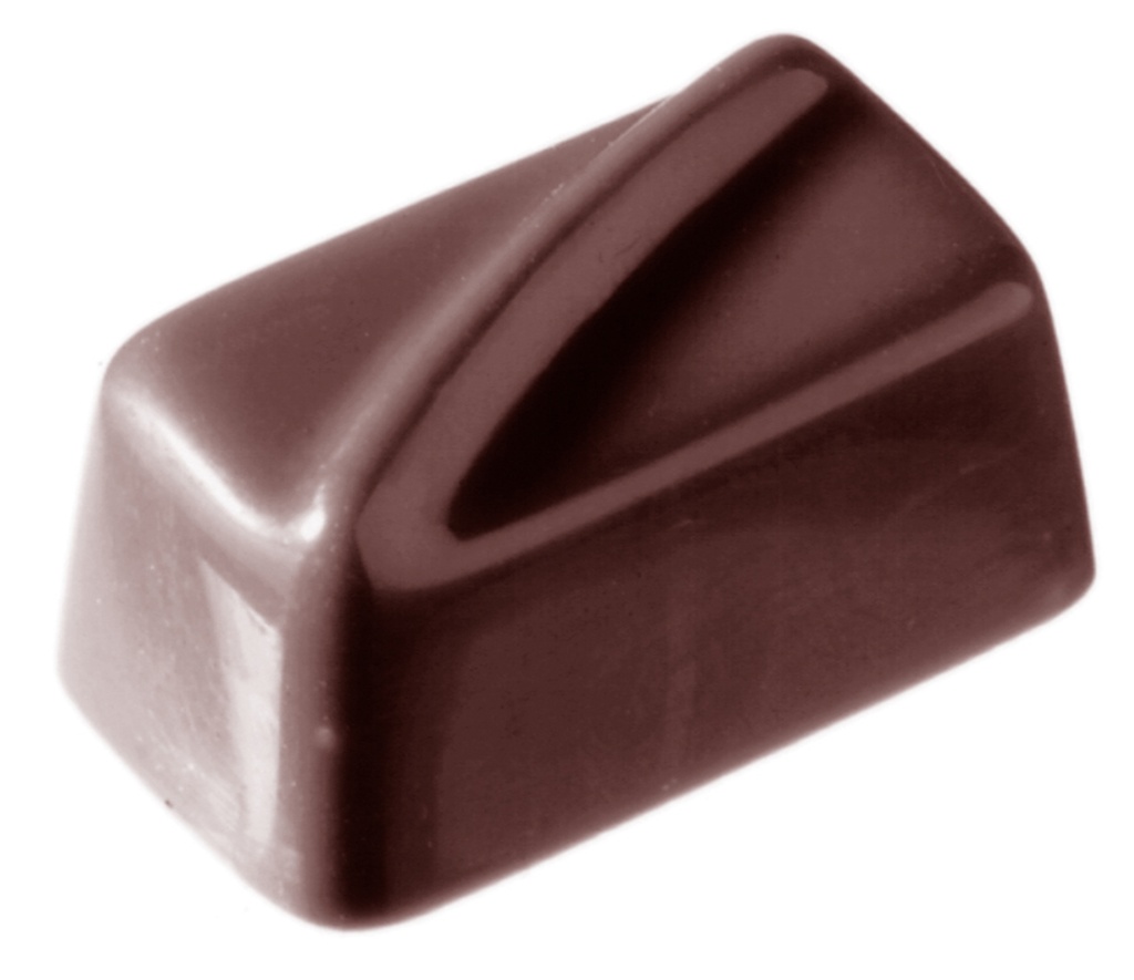 RECHTHOEKIGE CHOCOLADEVORM LIJN CW1334 3X8 -- 10GR