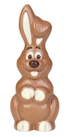 CHOCOLADEVORM LACHEND KONIJN 125 MM HB8040