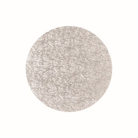 FUNCAKES ROND ZILVER PLAAT H 13MM Ø 25CM