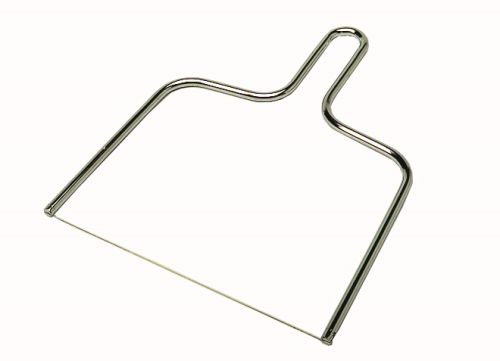 21 CM HOGE ROESTVRIJSTALEN KAASLIER