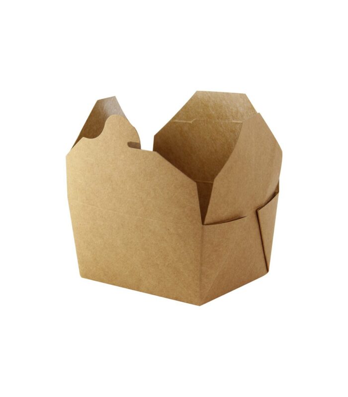 210BIO2K BOITE REPAS CARTON KRAFT 215X160X50MMCOLIS DE 25PC