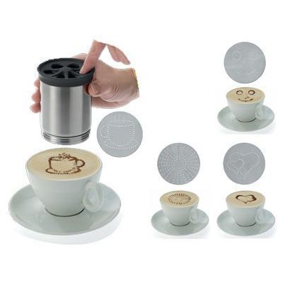 POEDERSUIKERSTROOIER VOOR CACAO DECOR MET 4 FILTERS=STUK