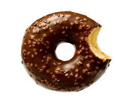 ❄️DAUPHINE 2104841 DONUT ALMIGHTY CHOCOLAT NOIR 48 X 50GR