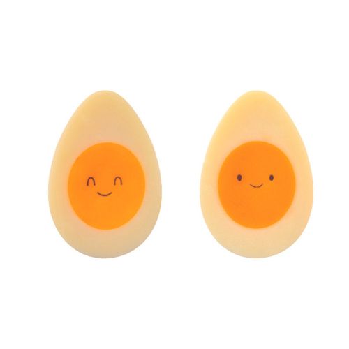 088085 PCB HALF EGGS CB EGG HEAD 2 DESIGNS 3.4X2.3CM 126PCS ***S/CDE***
