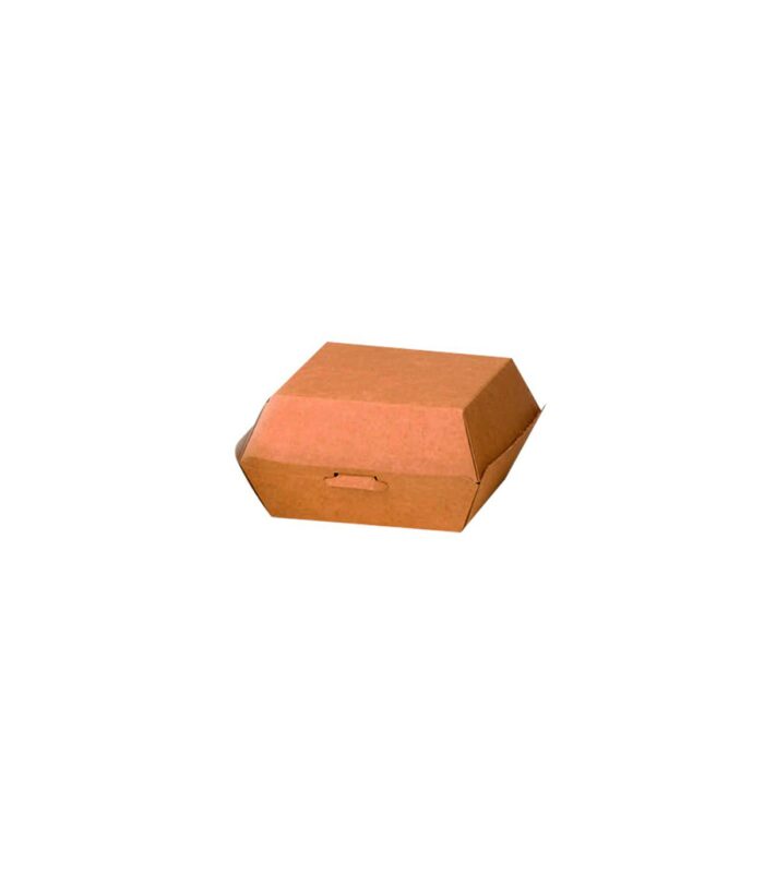 210EATBUK136 BOITE HAMBURGER KRAFT BRUN 130X120X70COLIS DE 50PC