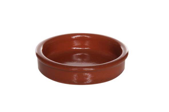 REGAS RAMEQUIN CERAMIC DISH TERRA COTTA 6XH1.6CM