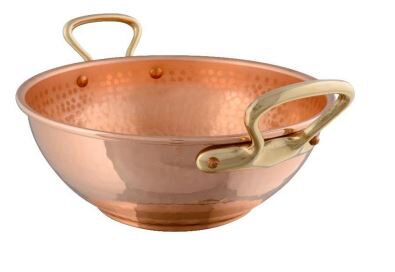 MAUVIEL M'PASSION SYRUP BOWL COPPER/BRONZE 30CM-NON INDUCTION