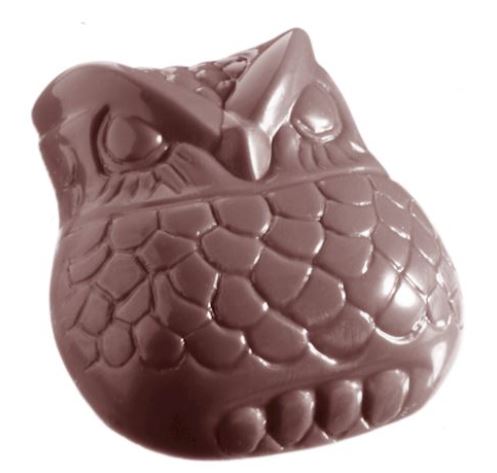 CHOCOLATE MOLD OWL CW132913.5X27.5CM 2X5 23GR