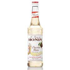 MONIN SIROP CHOCOLAT BLANC 70CL