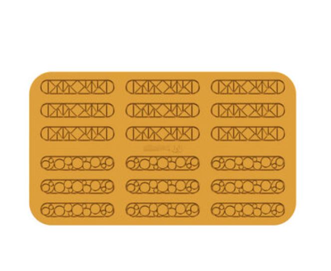 SILIKOMART SILICONEN MAL LAMPO 2 VORMEN 18 131X26 H 1,5 MM
