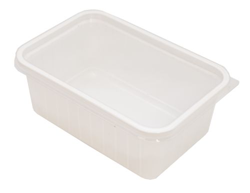 1/2 L PLASTIC KOELBOX MET FOST PLUS DEKSEL INBEGREPEN 100 STUKS