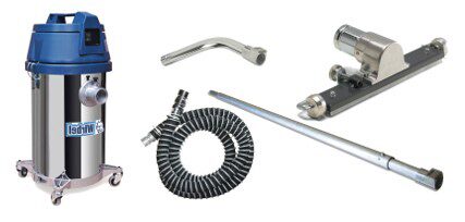 ASPIRATEUR POUR FOUR WIRBEL-BOULANGVS30 1000W 220VTUYAU 2M DIA40-FLEXIBLE HT TEMP3M-27LITRES